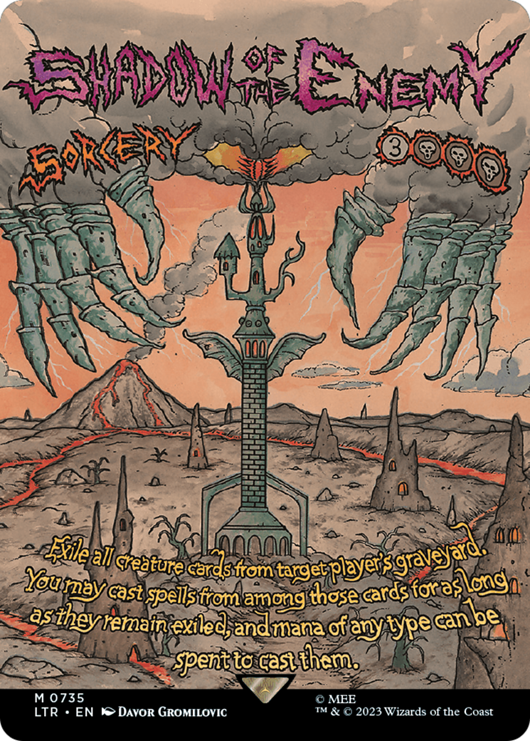 Shadow of the Enemy (Borderless Poster) [The Lord of the Rings: Tales of Middle-Earth] | Gear Gaming Fayetteville