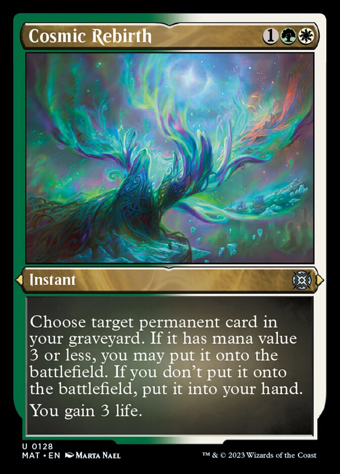 Cosmic Rebirth (Foil Etched) [March of the Machine: The Aftermath] | Gear Gaming Fayetteville