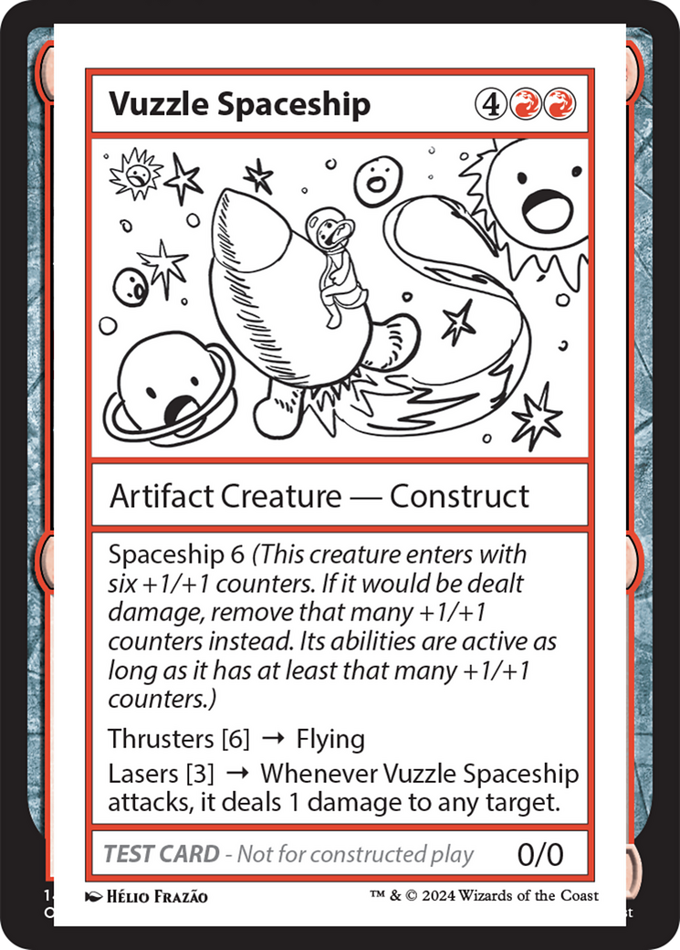 Vuzzle Spaceship [Mystery Booster 2 Playtest Cards] | Gear Gaming Fayetteville