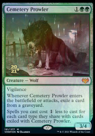 Cemetery Prowler [Innistrad: Crimson Vow Prerelease Promos] | Gear Gaming Fayetteville