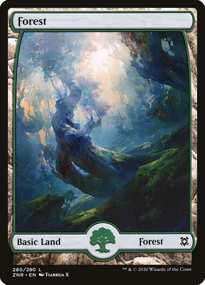 Forest (280) [Zendikar Rising] | Gear Gaming Fayetteville