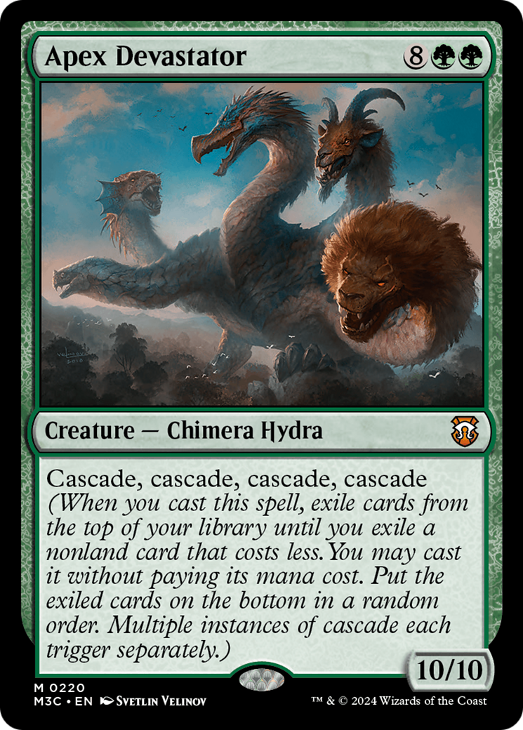 Apex Devastator (Ripple Foil) [Modern Horizons 3 Commander] | Gear Gaming Fayetteville