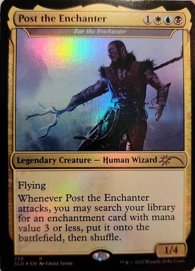 Zur the Enchanter - Post the Enchanter [Secret Lair Drop Promos] | Gear Gaming Fayetteville