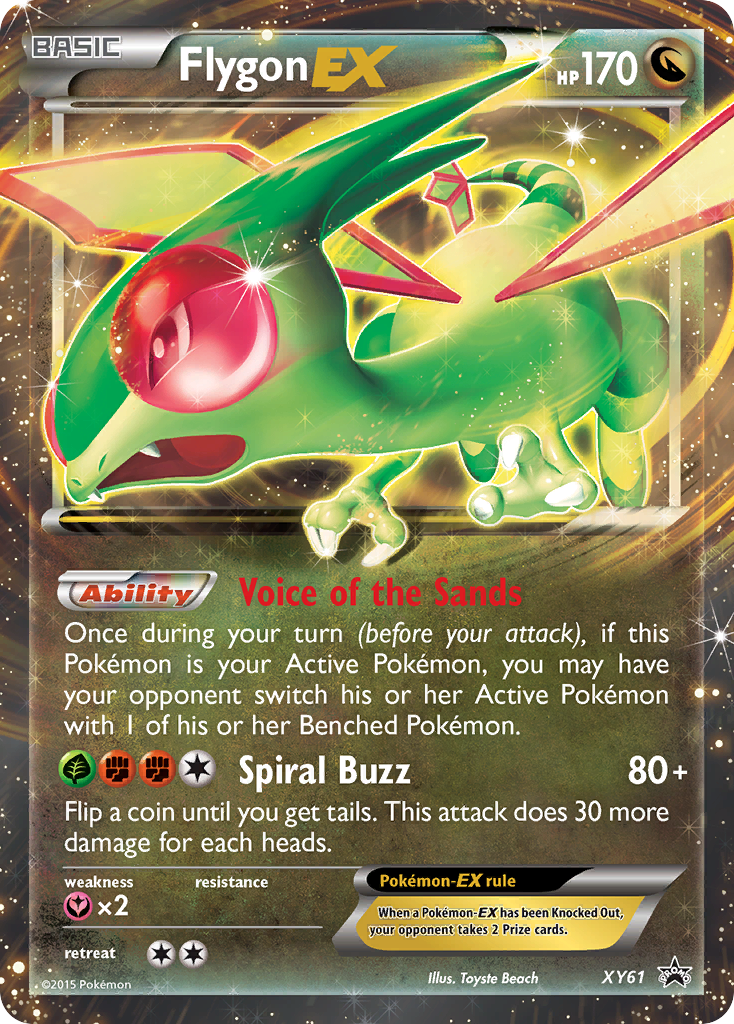 Flygon EX (XY61) [XY: Black Star Promos] | Gear Gaming Fayetteville