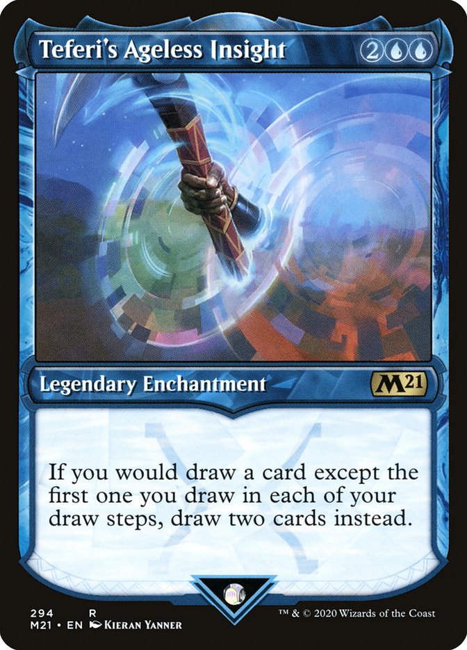Teferi's Ageless Insight (Showcase) [Core Set 2021] | Gear Gaming Fayetteville