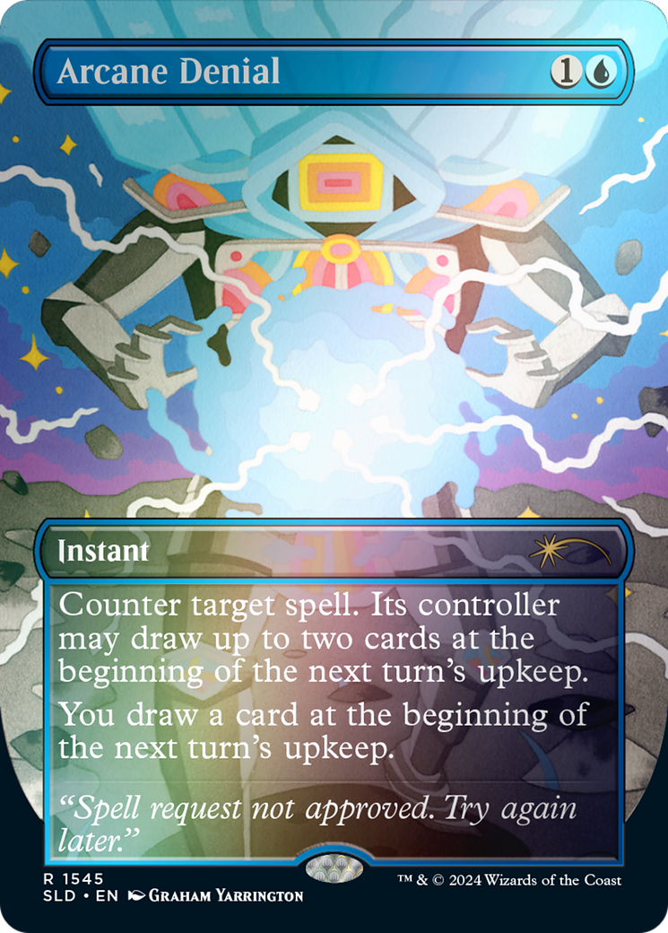Arcane Denial (Surge Foil) [Marvel Super Heroes Commander] | Gear Gaming Fayetteville