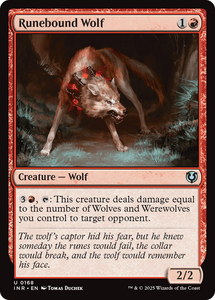 Runebound Wolf [Innistrad Remastered] | Gear Gaming Fayetteville