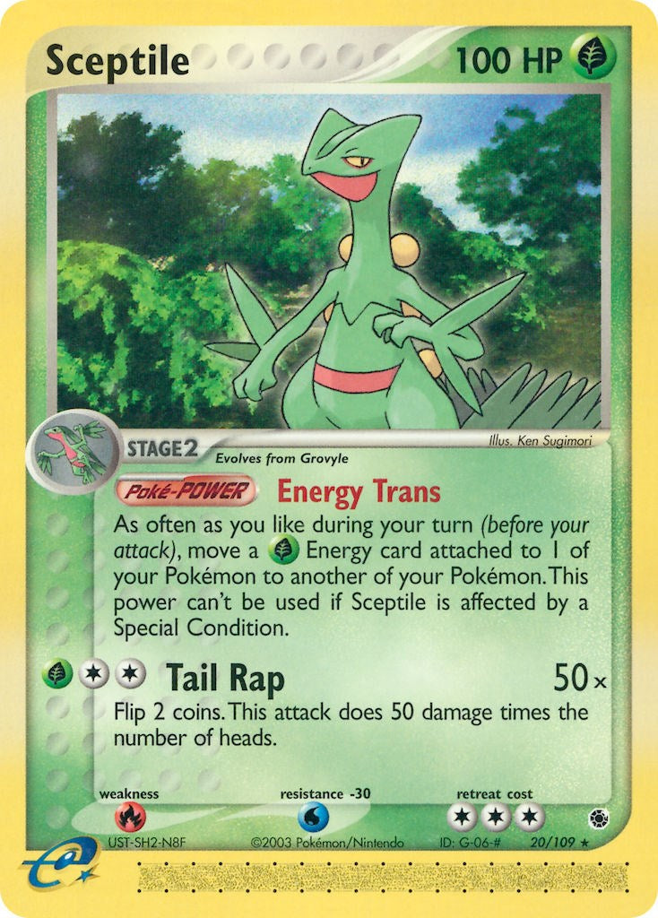 Sceptile (20/109) [EX: Ruby & Sapphire] | Gear Gaming Fayetteville