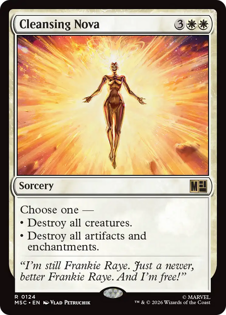 Cleansing Nova (Surge Foil) [Marvel Super Heroes Commander] | Gear Gaming Fayetteville