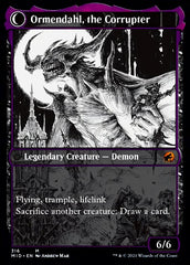 Jerren, Corrupted Bishop // Ormendahl, the Corrupted (Showcase Eternal Night) [Innistrad: Midnight Hunt] | Gear Gaming Fayetteville