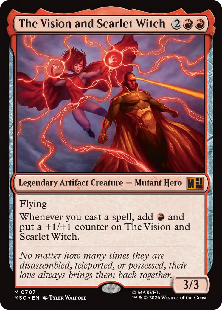 The Vision and Scarlet Witch [Marvel Super Heroes Commander] | Gear Gaming Fayetteville
