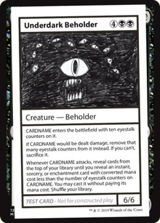 Underdark Beholder (2021 Edition) [Mystery Booster Playtest Cards] | Gear Gaming Fayetteville