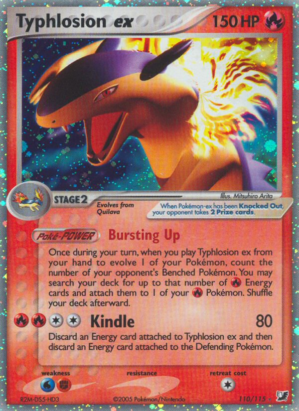 Typhlosion ex (110/115) [EX: Unseen Forces] | Gear Gaming Fayetteville