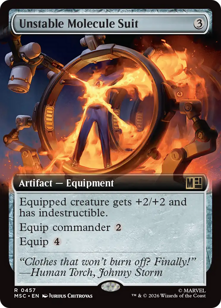 Unstable Molecule Suit (Extended Art) [Marvel Super Heroes Commander] | Gear Gaming Fayetteville
