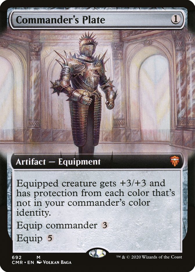 Commander's Plate (Extended Art) [Commander Legends] | Gear Gaming Fayetteville