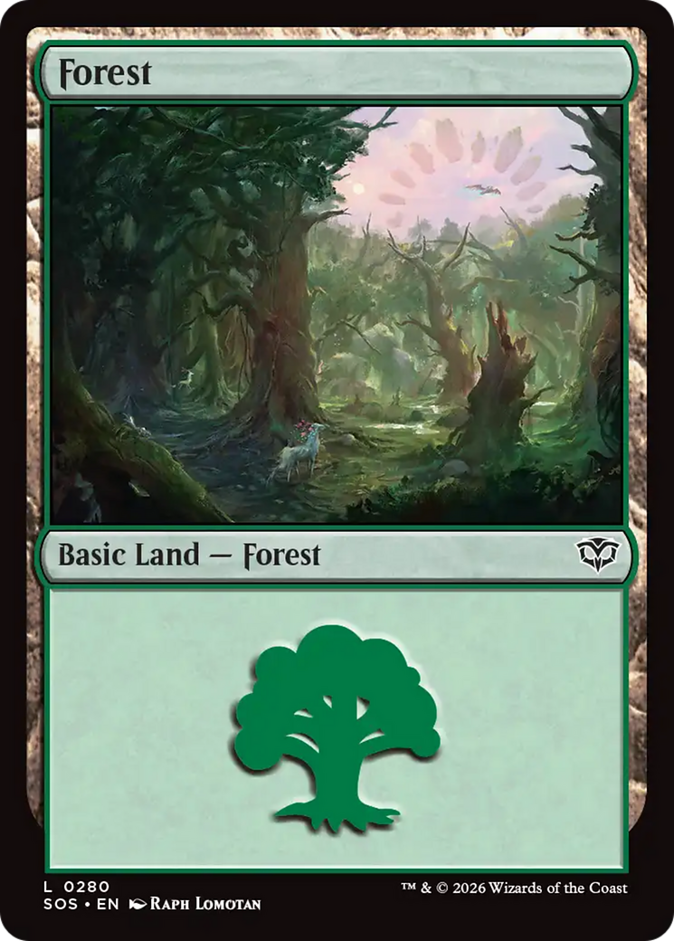 Forest (0280) [Secrets of Strixhaven] | Gear Gaming Fayetteville