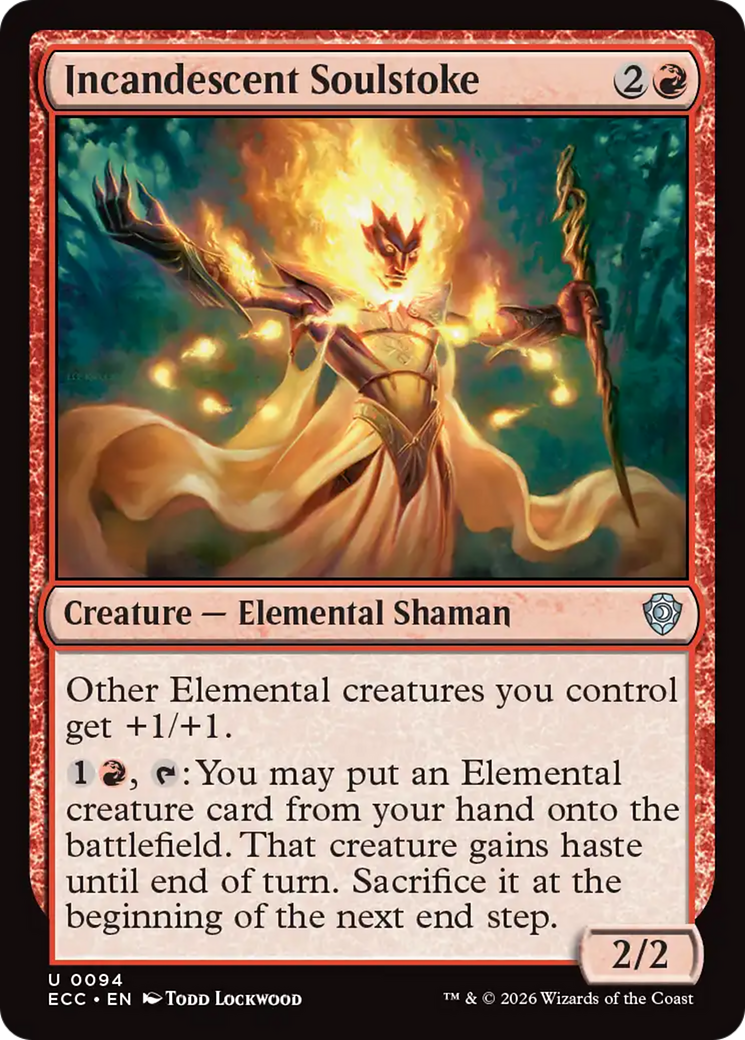 Incandescent Soulstoke [Lorwyn Eclipsed Commander] | Gear Gaming Fayetteville