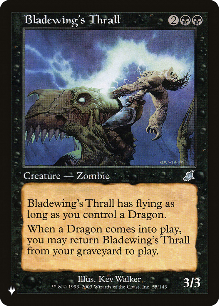 Bladewing's Thrall [The List Reprints] | Gear Gaming Fayetteville