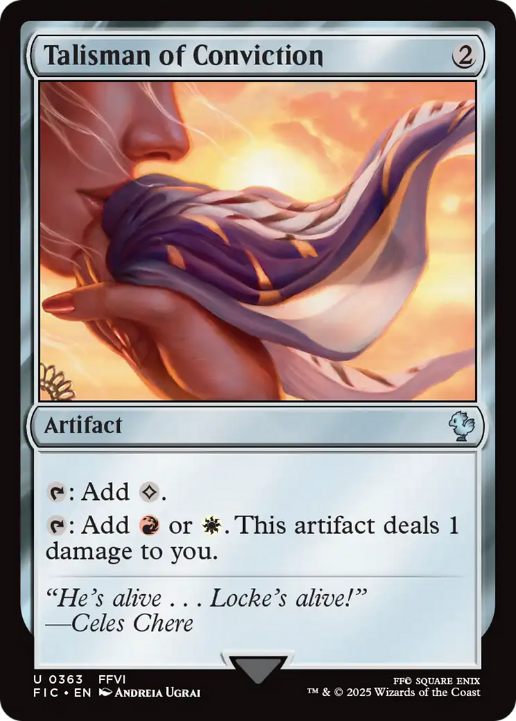 Talisman of Conviction [FINAL FANTASY Commander] | Gear Gaming Fayetteville