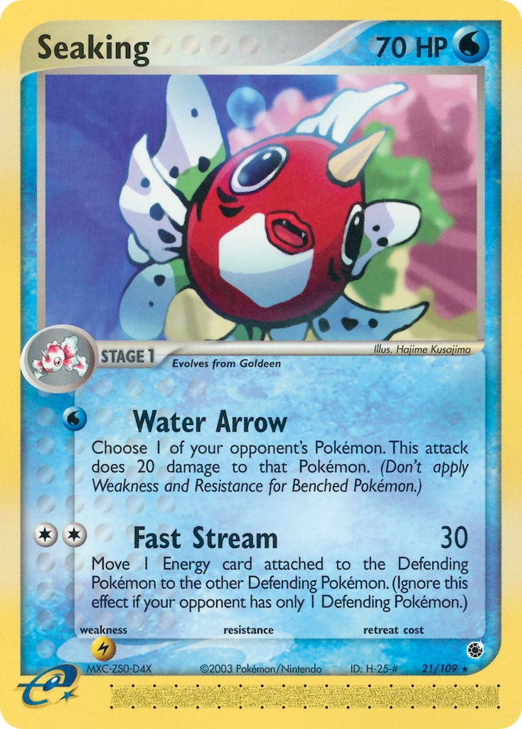 Seaking (21/109) [EX: Ruby & Sapphire] | Gear Gaming Fayetteville