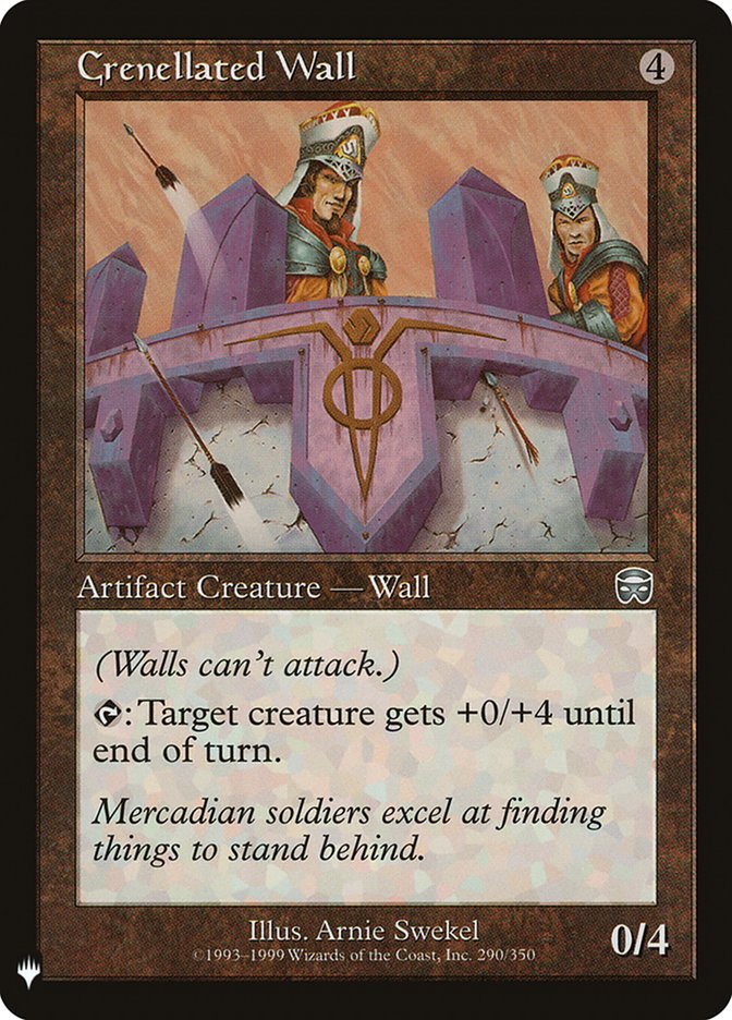 Crenellated Wall [Mystery Booster] | Gear Gaming Fayetteville