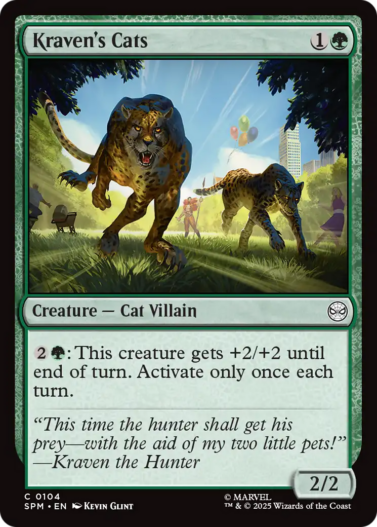 Kraven's Cats [Marvel's Spider-Man] | Gear Gaming Fayetteville