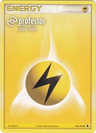 Lightning Energy (109/109) (2004 2005) [Professor Program Promos] | Gear Gaming Fayetteville