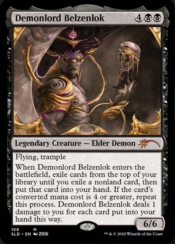 Demonlord Belzenlok (Foil Etched) [Secret Lair Drop Series] | Gear Gaming Fayetteville