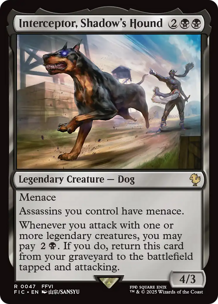 Interceptor, Shadow's Hound [FINAL FANTASY Commander] | Gear Gaming Fayetteville