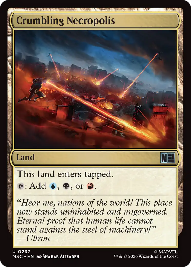 Crumbling Necropolis [Marvel Super Heroes Commander] | Gear Gaming Fayetteville
