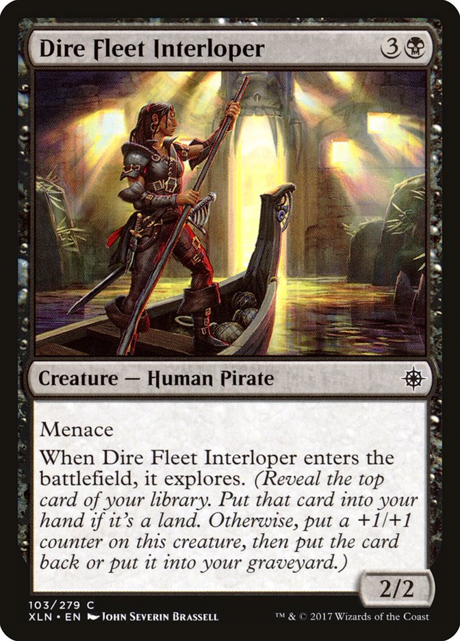 Dire Fleet Interloper [Ixalan] | Gear Gaming Fayetteville