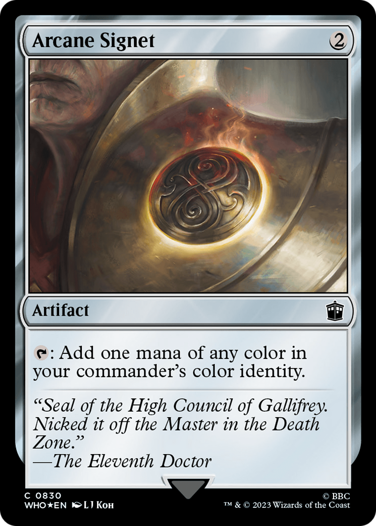 Arcane Signet (Surge Foil) [Doctor Who] | Gear Gaming Fayetteville