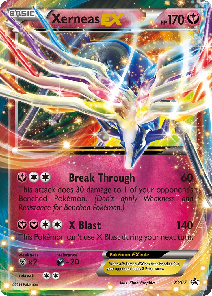 Xerneas EX (XY07) [XY: Black Star Promos] | Gear Gaming Fayetteville