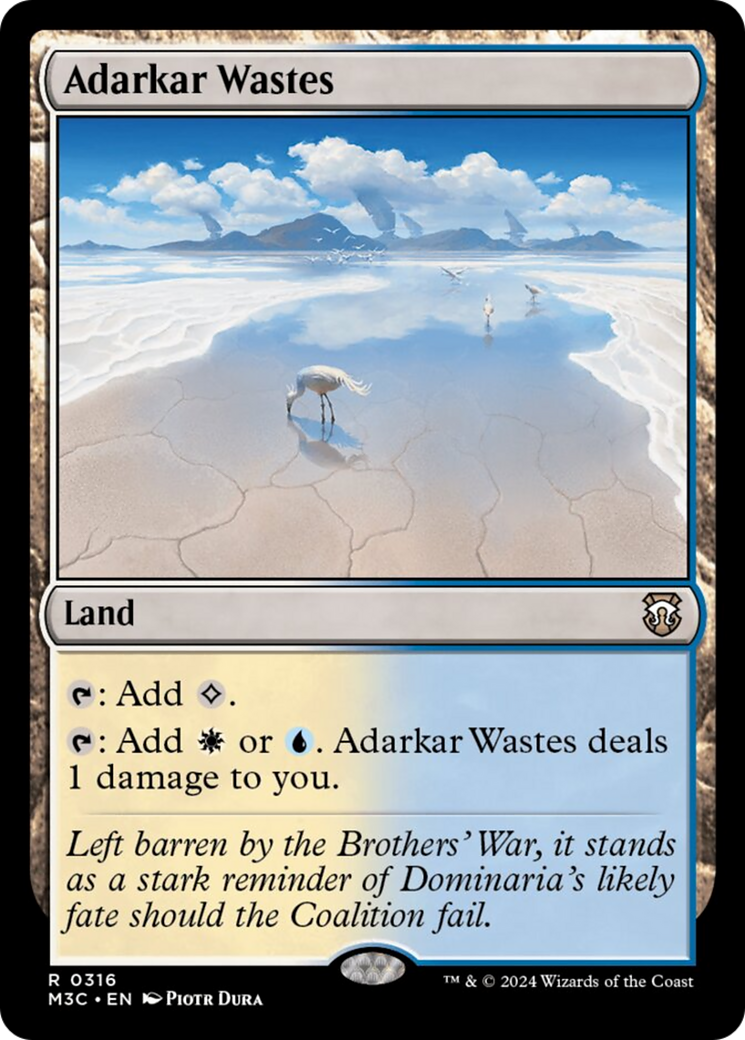 Adarkar Wastes [Modern Horizons 3 Commander] | Gear Gaming Fayetteville