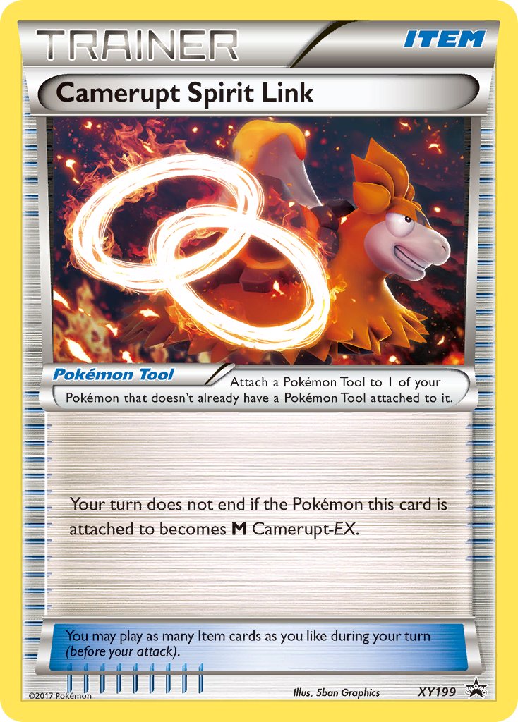 Camerupt Spirit Link (XY199) [XY: Black Star Promos] | Gear Gaming Fayetteville