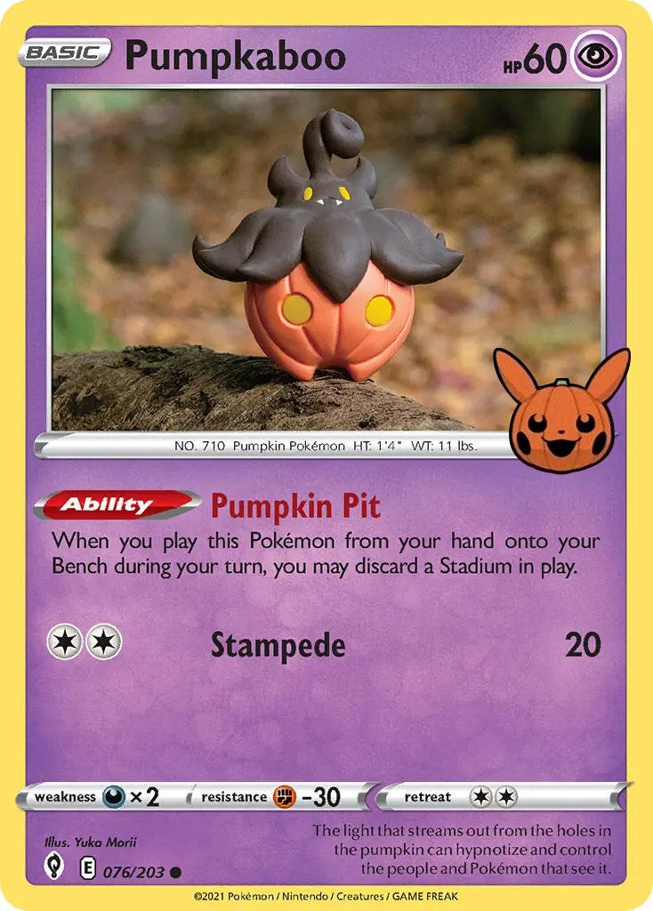 Pumpkaboo (076/203) [Trick or Trade] | Gear Gaming Fayetteville