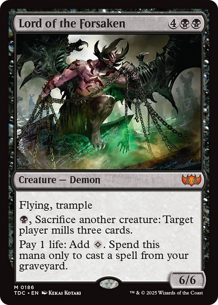 Lord of the Forsaken [Tarkir: Dragonstorm Commander] | Gear Gaming Fayetteville