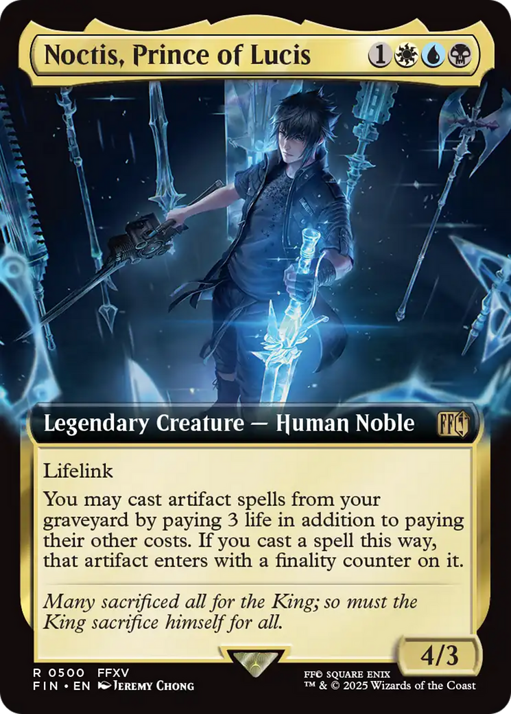 Noctis, Prince of Lucis (Extended Art) [FINAL FANTASY] | Gear Gaming Fayetteville