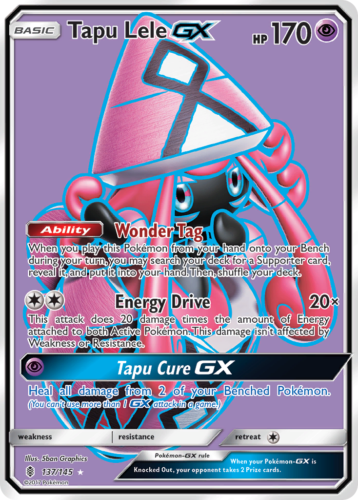 Tapu Lele GX (137/145) [Sun & Moon: Guardians Rising] | Gear Gaming Fayetteville