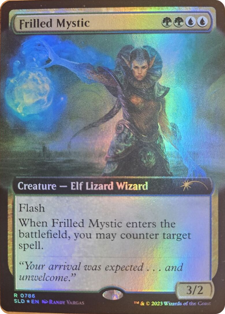 Frilled Mystic (Extended Art) [Secret Lair Drop Series] | Gear Gaming Fayetteville