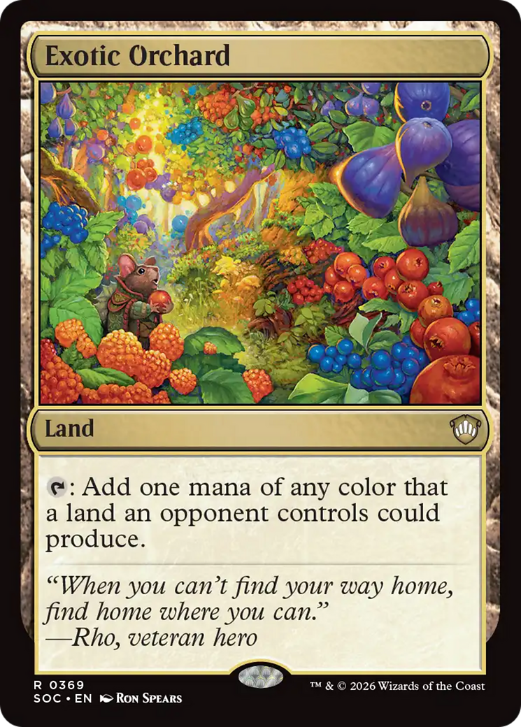 Exotic Orchard [Secrets of Strixhaven Commander] | Gear Gaming Fayetteville