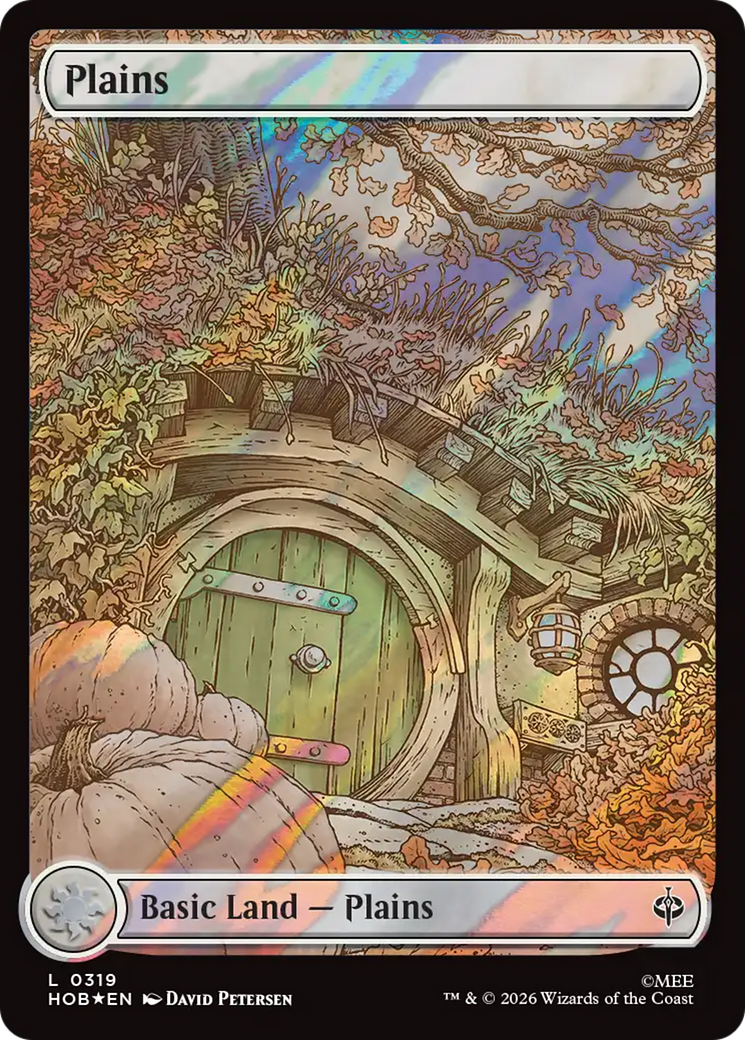 Plains (0319) (Surge Foil) [The Hobbit] | Gear Gaming Fayetteville