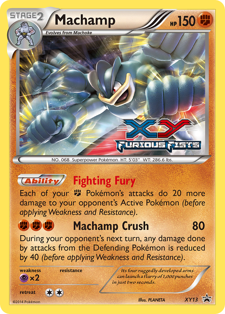 Machamp (XY13) [XY: Black Star Promos] | Gear Gaming Fayetteville