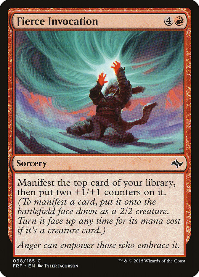 Fierce Invocation [Fate Reforged] | Gear Gaming Fayetteville