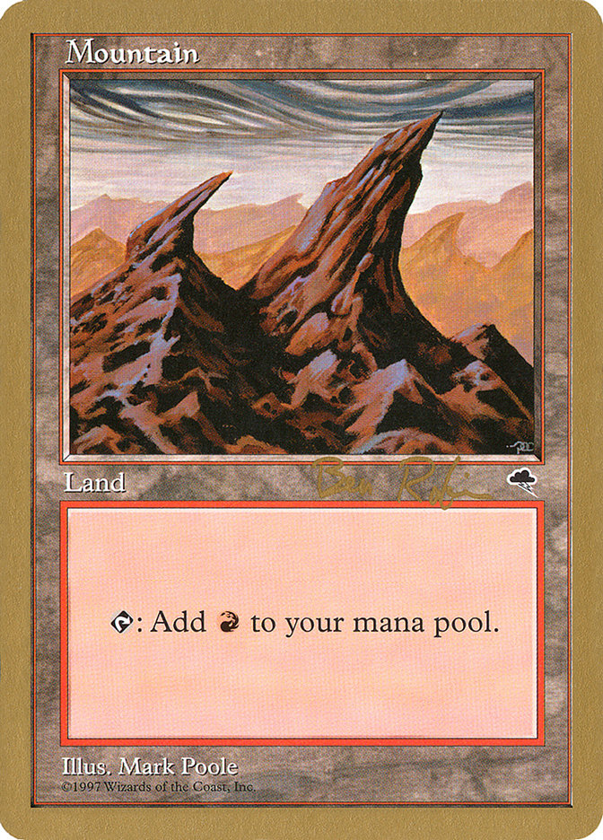 Mountain (br344) (Ben Rubin) [World Championship Decks 1998] | Gear Gaming Fayetteville
