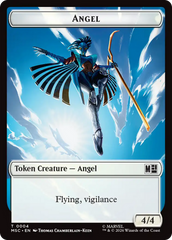 Angel (004) // Vibranium (015) Double-Sided Token [Marvel Super Heroes Commander Tokens] | Gear Gaming Fayetteville