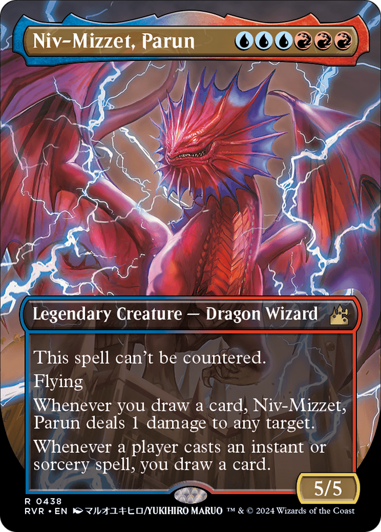 Niv-Mizzet, Parun (Anime Borderless) [Ravnica Remastered] | Gear Gaming Fayetteville