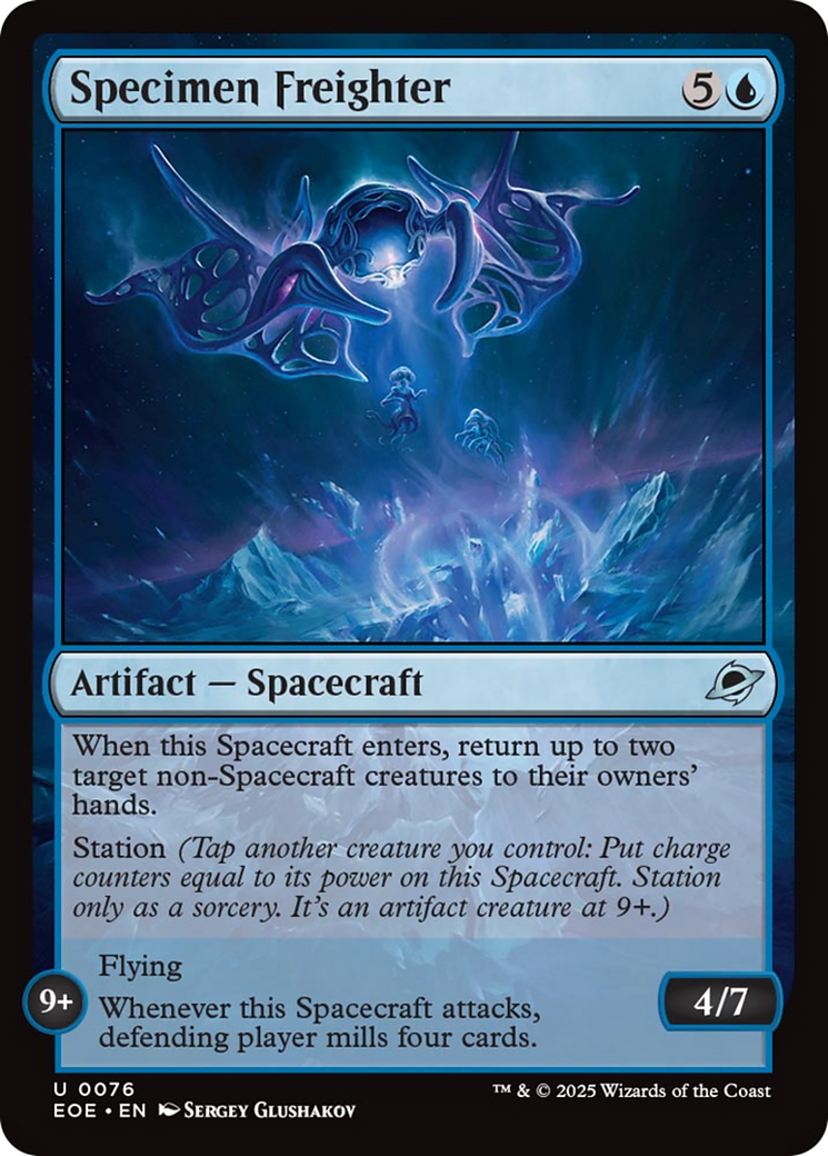 Specimen Freighter [Edge of Eternities] | Gear Gaming Fayetteville