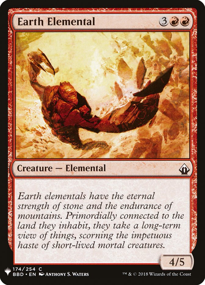 Earth Elemental [Mystery Booster] | Gear Gaming Fayetteville