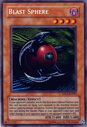 Blast Sphere [RP01-EN091] Secret Rare | Gear Gaming Fayetteville